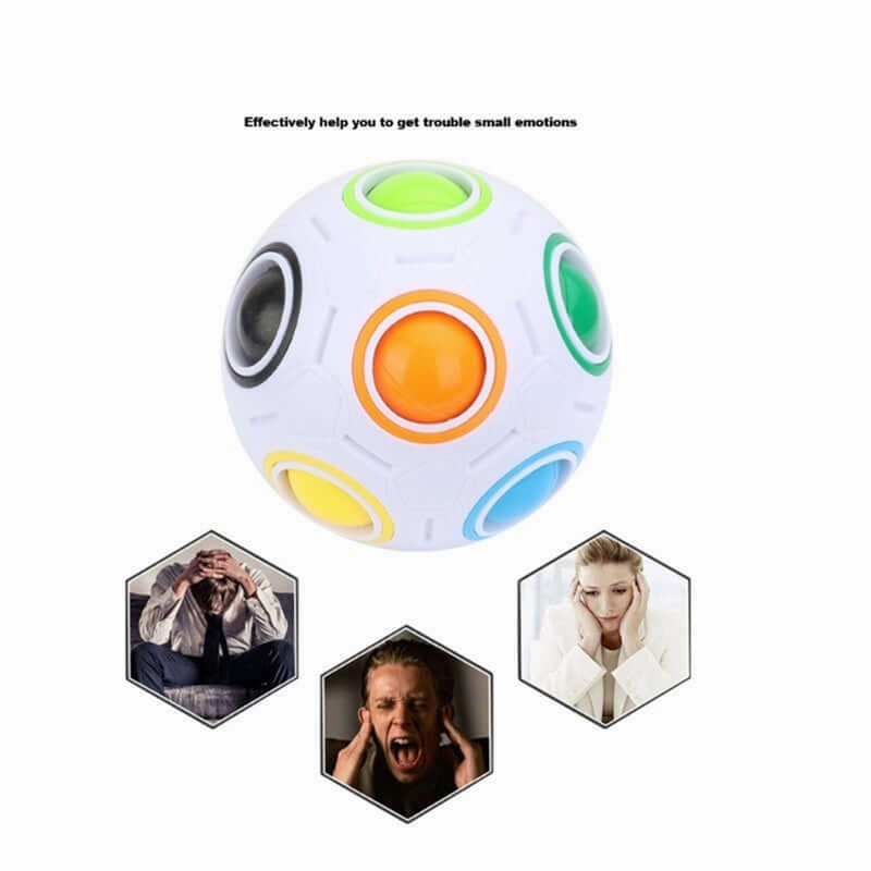 RainbowSphere™ High Elasticity Puzzle Ball