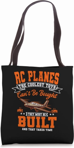 RC Airplane Toy Battery Plane Electronic Aerodynamic Tote Bag