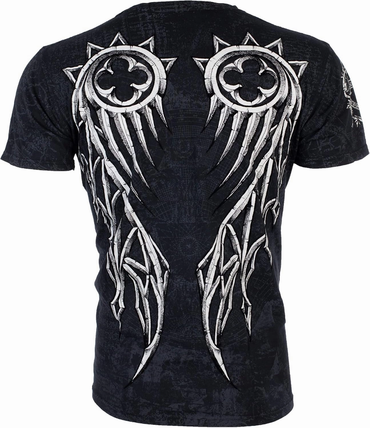 Rebel Saint by Affliction Men's T-Shirt Spiker Dagger Y2K
