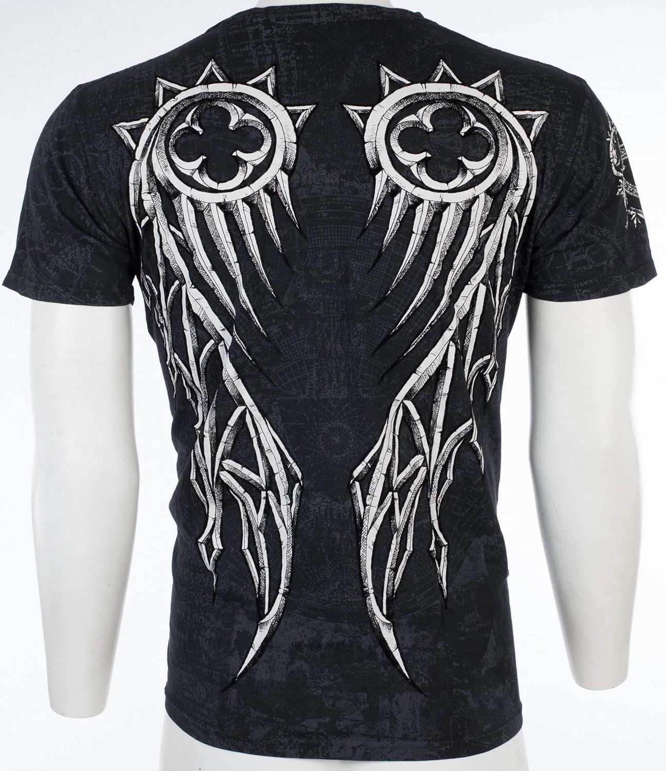 Rebel Saint by Affliction Men's T-Shirt Spiker Dagger Y2K