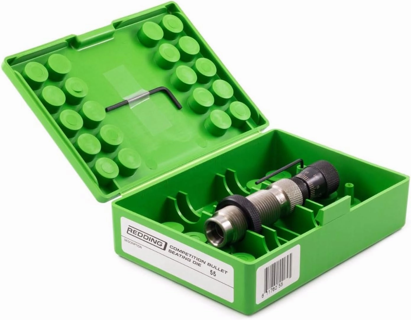 Redding Competition Durable .001" Adjustable Micrometer Bullet Seating Die for Handgun