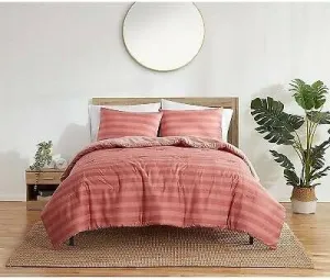 Refinery 29 Home Collection Brushstroke Stripe 2 Piece Comforter Set Twin/ Twin XL - Harper Rose