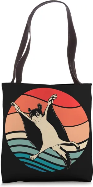 Retro Australia Animal Sugar Glider Tote Bag