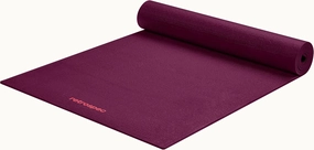 Retrospec Pismo Yoga Mat w/Nylon Strap for Men & Women - Non Slip Exercise Mat for Yoga, Pilates, Stretching, Floor & Fitness Workouts, .5mm Thick, Easy to Clean