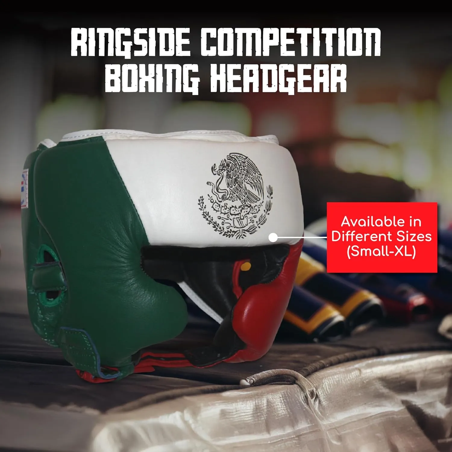 Ringside Competition Boxing Muay Thai MMA Sparring Head Protection Headgear with Cheeks