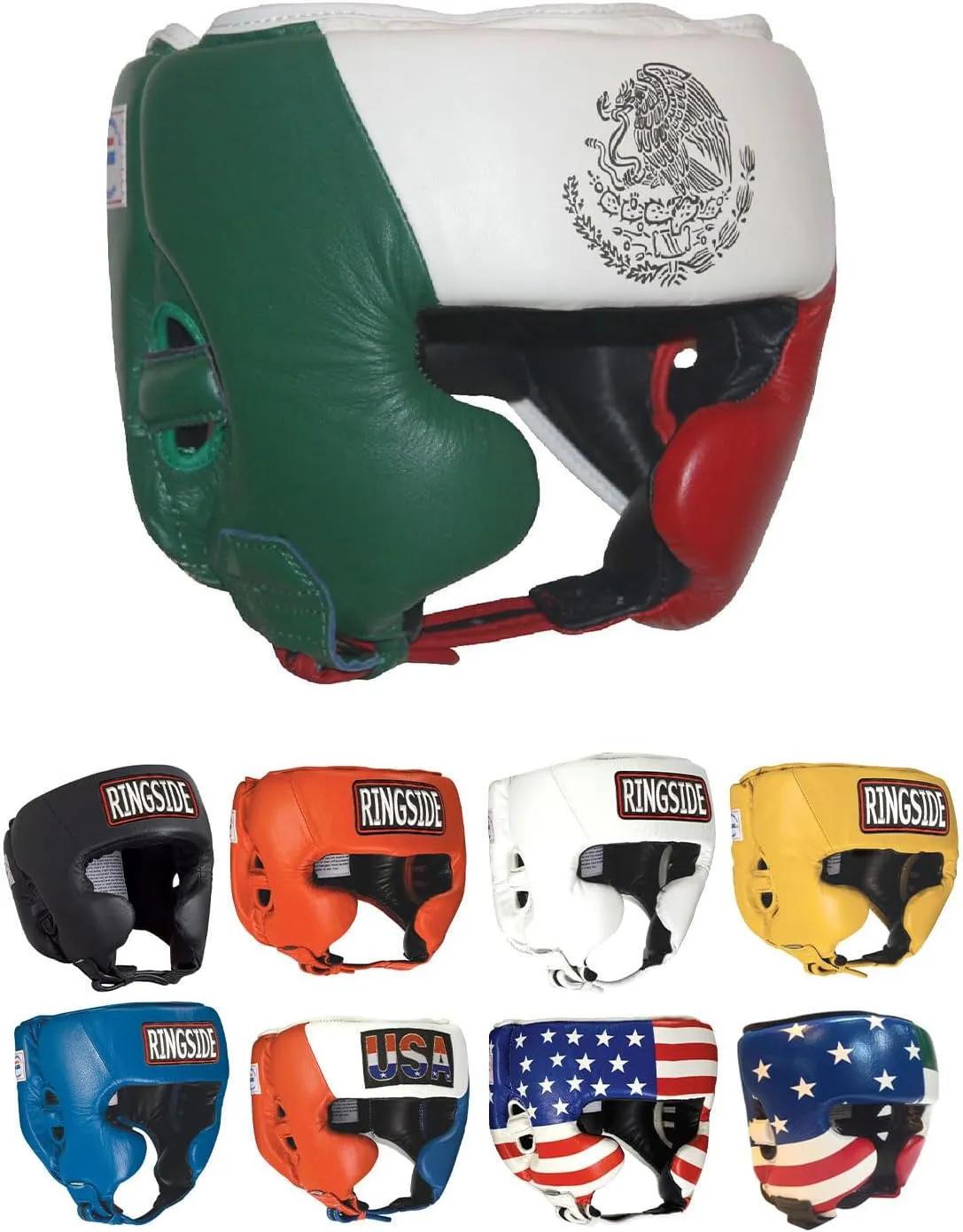 Ringside Competition Boxing Muay Thai MMA Sparring Head Protection Headgear with Cheeks