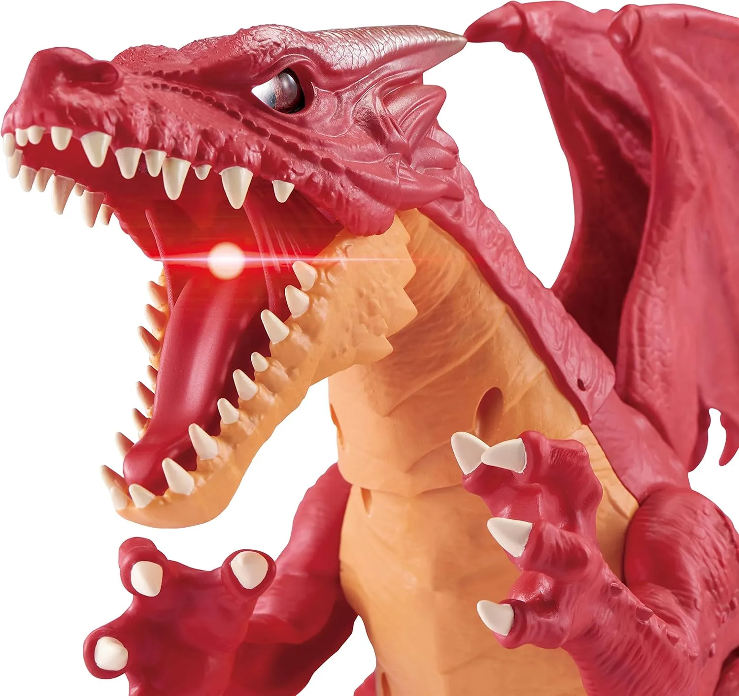ROBO ALIVE Ferocious Roaring Dragon Battery-Powered Robotic Toy by Zuru (Red)