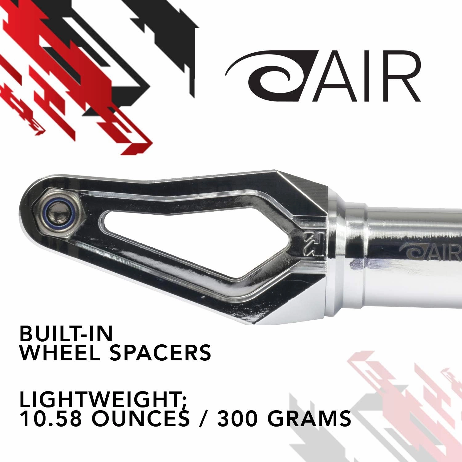 ROOT INDUSTRIES ​​AIR Fork HIC/SCS and IHC - Pro Scooter Fork - Scooter Forks for 100-120mm Scooter Wheels - Fits Most Setups Durable, Sleek, Lightweight Design - Scooter for Kids/Scooter for Adults