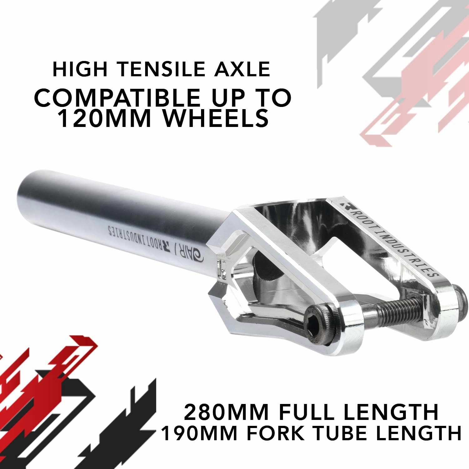 ROOT INDUSTRIES ​​AIR Fork HIC/SCS and IHC - Pro Scooter Fork - Scooter Forks for 100-120mm Scooter Wheels - Fits Most Setups Durable, Sleek, Lightweight Design - Scooter for Kids/Scooter for Adults