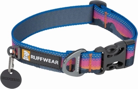 Ruffwear, Crag Dog Collar, Reflective and Comfortable Collar for Everyday Use, Alpine Dusk, 11"-14"