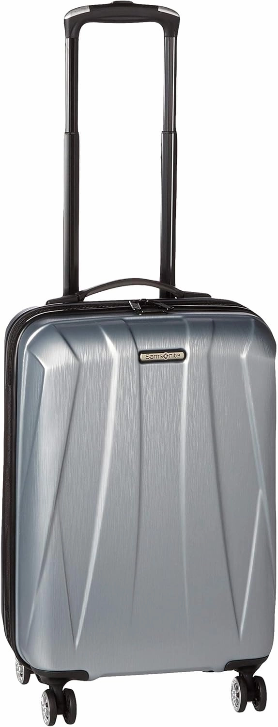 Samsonite Centric 2 Hardside Expandable Luggage with Spinner Wheels, Silver, Carry-On 20-Inch