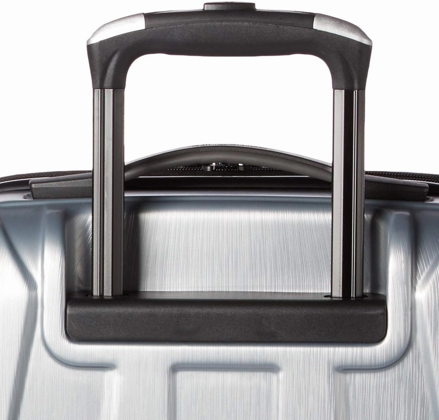 Samsonite Centric 2 Hardside Expandable Luggage with Spinner Wheels, Silver, Carry-On 20-Inch