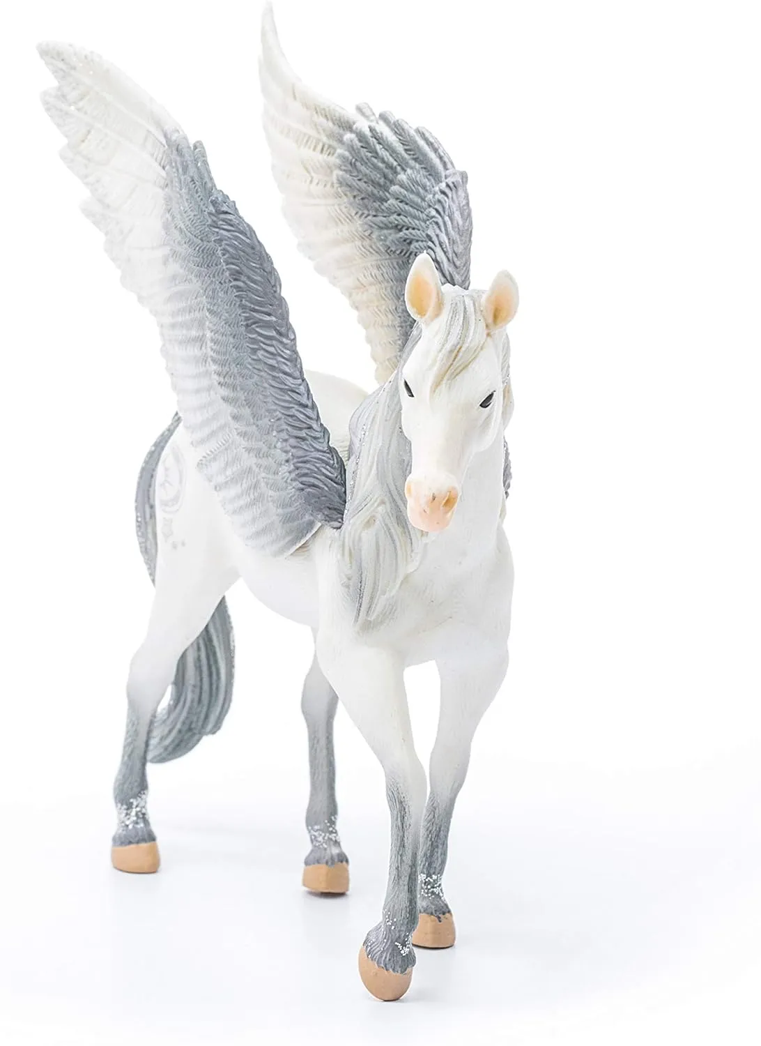 Schleich bayala Mythical Princess Pegasus Unicorn Figurine - Featuring Purple Wings, Highly Durable and Fun Imaginative Animal Toy for Boys and Girls, Gift for Kids Ages 5 
