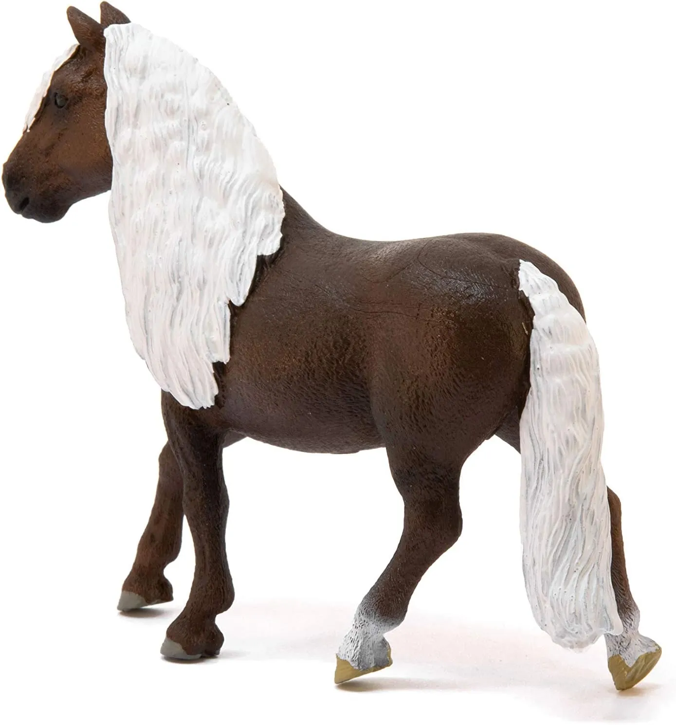 Schleich Farm World, Realistic Horse Toys for Girls and Boys, Black Forest Mare Toy Horse Figurine, Ages 3 