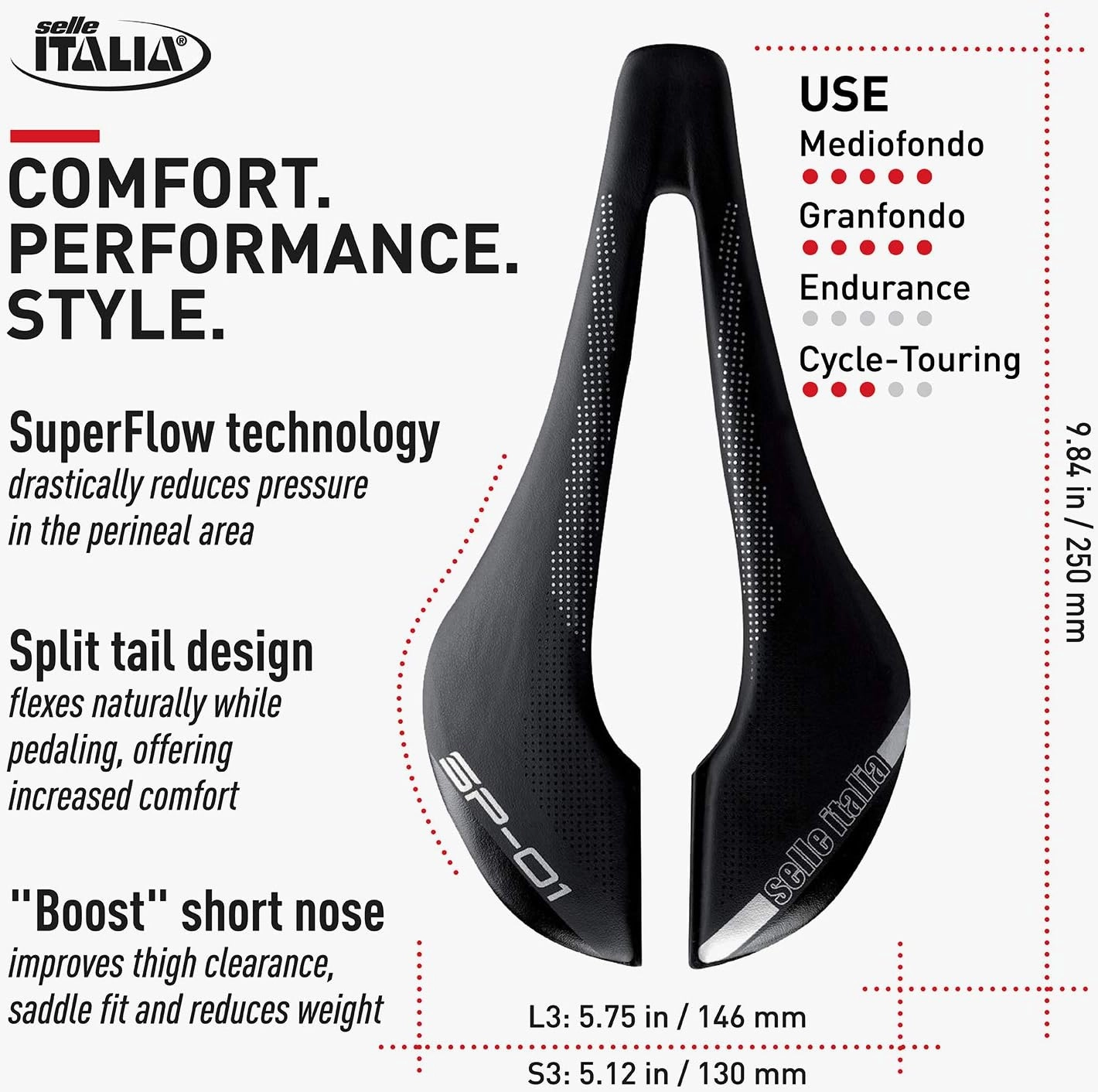 Selle Italia SP-01 Boost TM Superflow