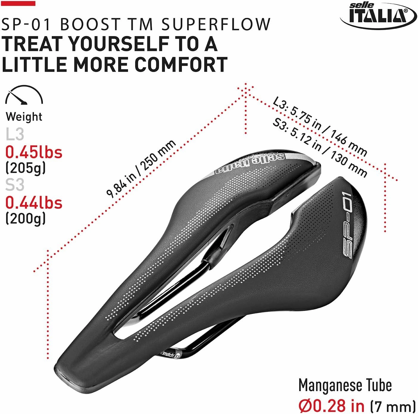 Selle Italia SP-01 Boost TM Superflow