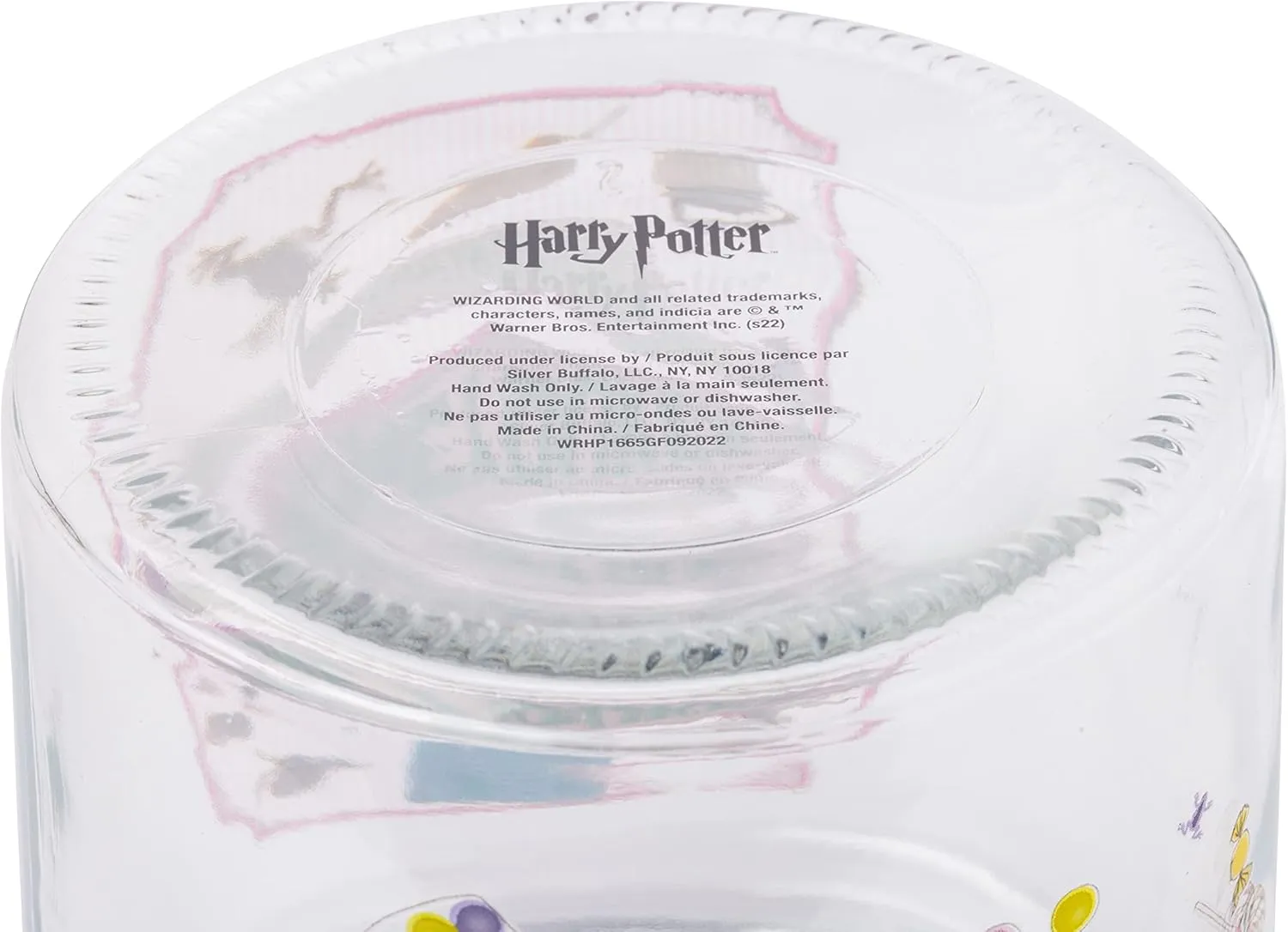 Silver Buffalo Harry Potter Hogsmeade Honeydukes Treats Glass Cookie Snack Candy Jar With Lid (Small)