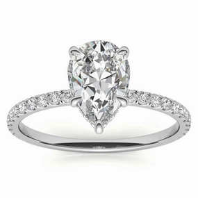 Silver Cinderella Sparkle Ring