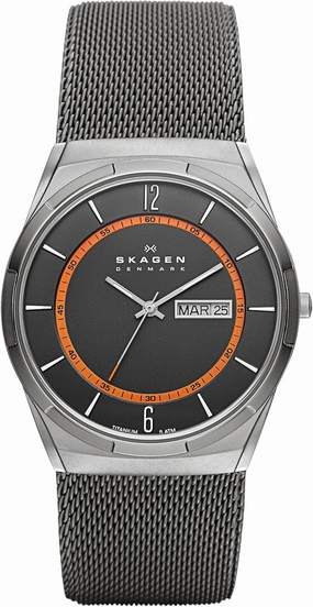 Skagen Men's Melbye Three-Hand Band Watch