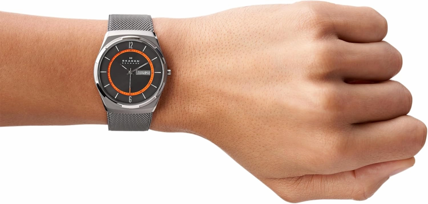 Skagen Men's Melbye Three-Hand Band Watch