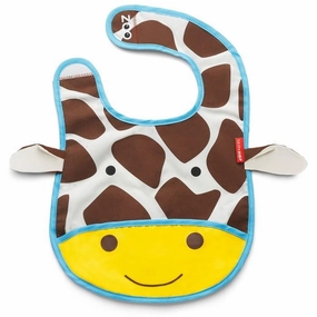 Skip Hop Zoo Tuck-Away Bib - Giraffe