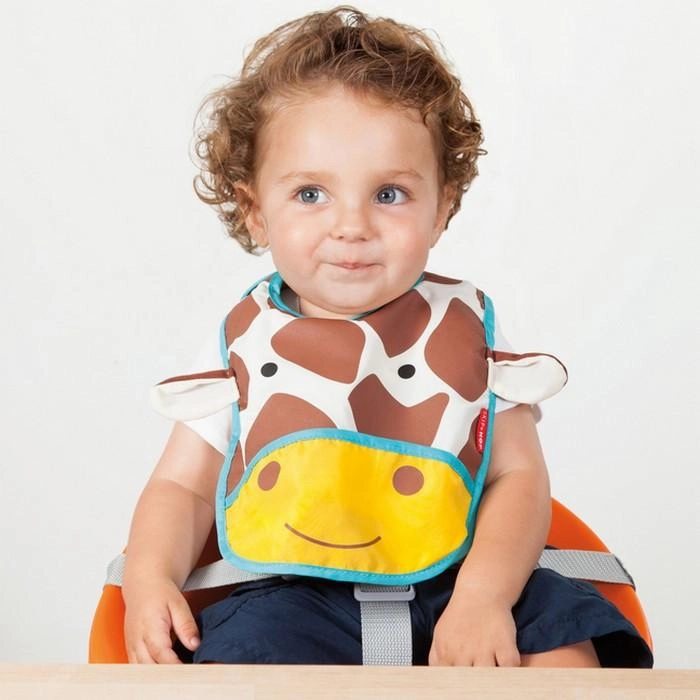 Skip Hop Zoo Tuck-Away Bib - Giraffe