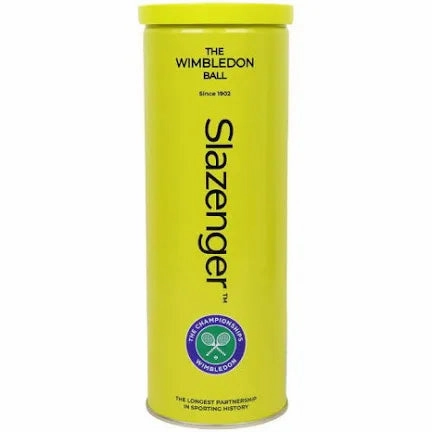 SLAZENGER WIMBLEDON TENNIS BALLS -3 PACK