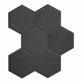 Smart Tiles Peel and Stick 4-Sheet 10 x 11 Backsplash - Hexa Walton|Dosseret Smart Tiles peler et coller 10 x 11, 4 feuilles - Hexa Walton