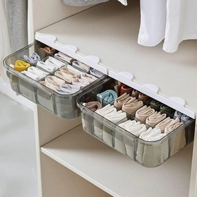 Sock Sorter - Under Desk Drawer Organizer