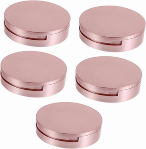 SOIMISS 5pcs Double Layer Eyelash Storage Case with Mirror Eyelash Box for Faux Lashes Compact Design for Easy Carrying