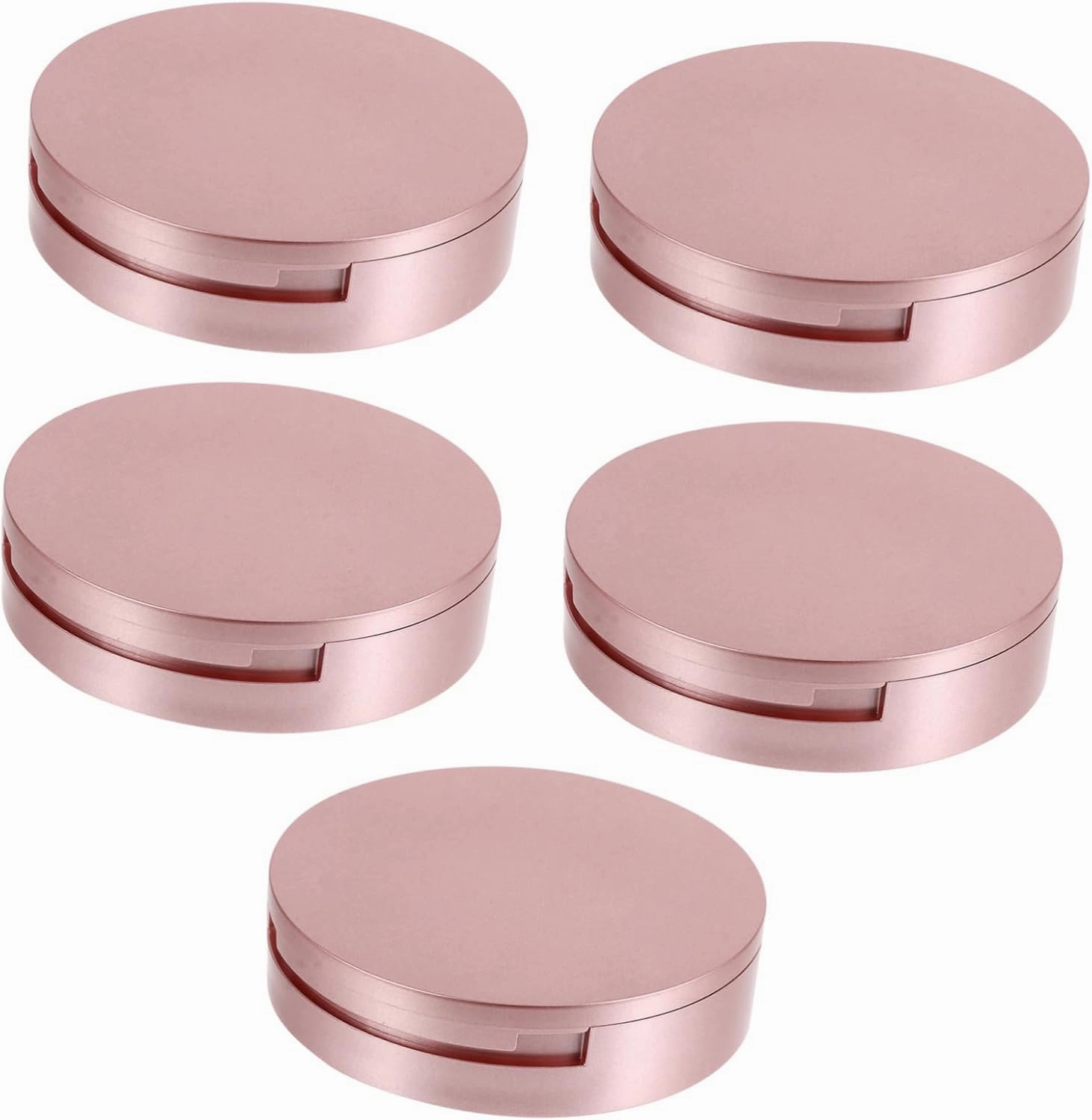 SOIMISS 5pcs Double Layer Eyelash Storage Case with Mirror Eyelash Box for Faux Lashes Compact Design for Easy Carrying