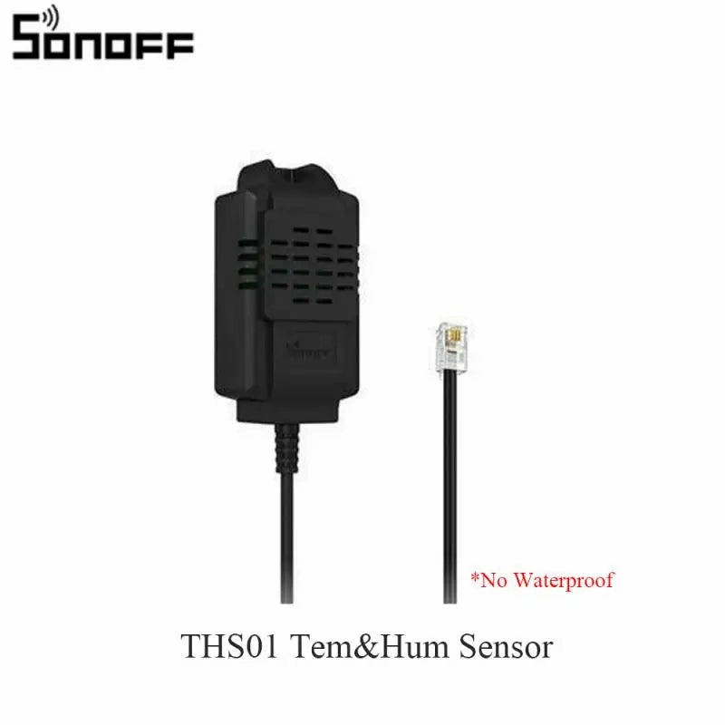 SONOFF THS01 WTS01 MS01 RL560 For TH Elite/Origin Humidity Temperature Sensor 5M Extension Cable Soil Moisture Detecor Monitor