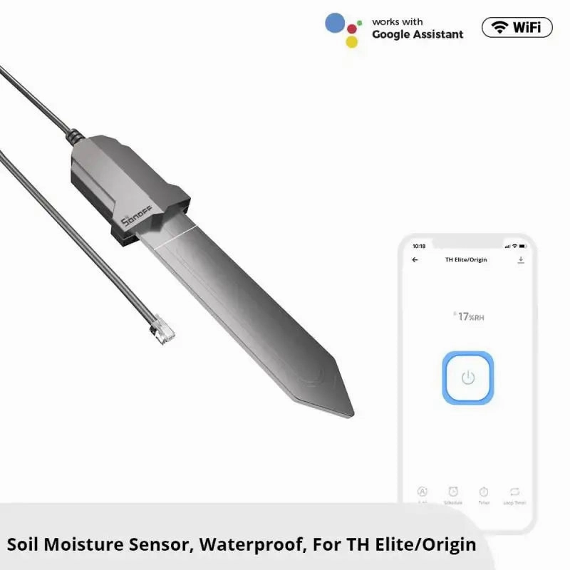 SONOFF THS01 WTS01 MS01 RL560 For TH Elite/Origin Humidity Temperature Sensor 5M Extension Cable Soil Moisture Detecor Monitor