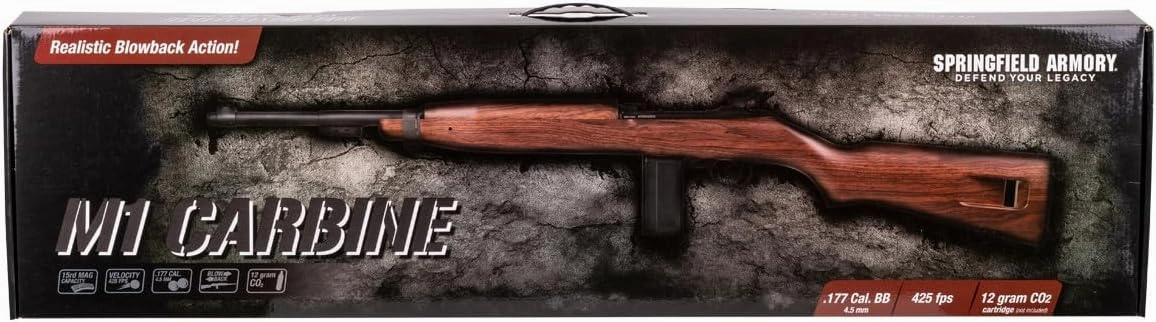 Springfield Armory M1 Carbine, Blowback CO2 .177cal BB Rifle air Rifle