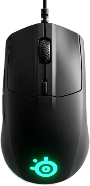 SteelSeries Rival 3 - Gaming Mouse - 8,500 CPI TrueMove Core Optical Sensor - 6 Programmable Buttons - Split Trigger Buttons