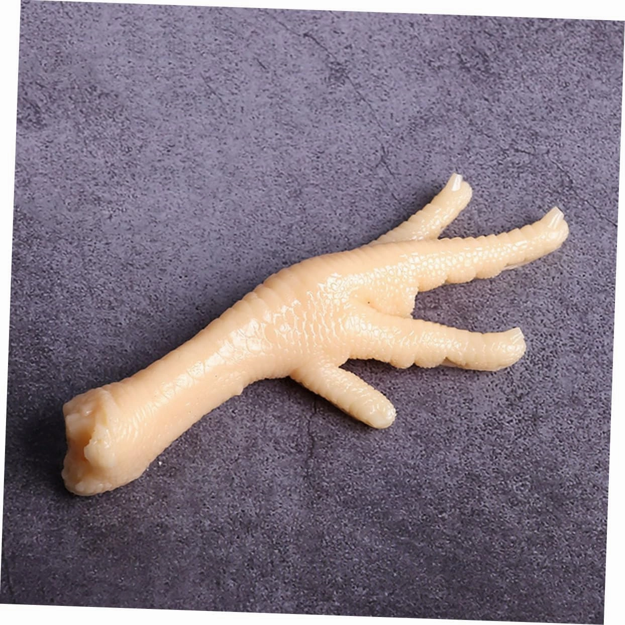STOBAZA 2sets Artificial Chicken Feet Prop Creative Food Model Decorative Chicken Toe for Kitchen Display 2pcs*2