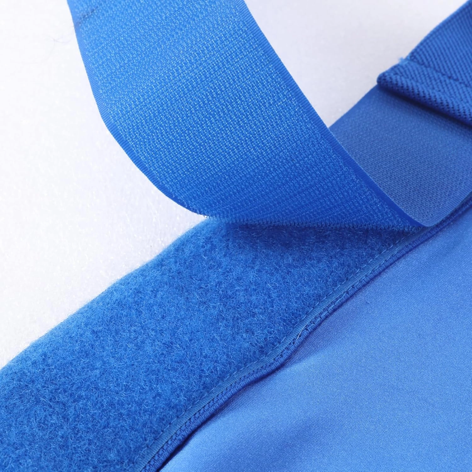 Stretch Horse Slinky Hood Spandex Mane Stay Hoods with Zipper Blue Medium