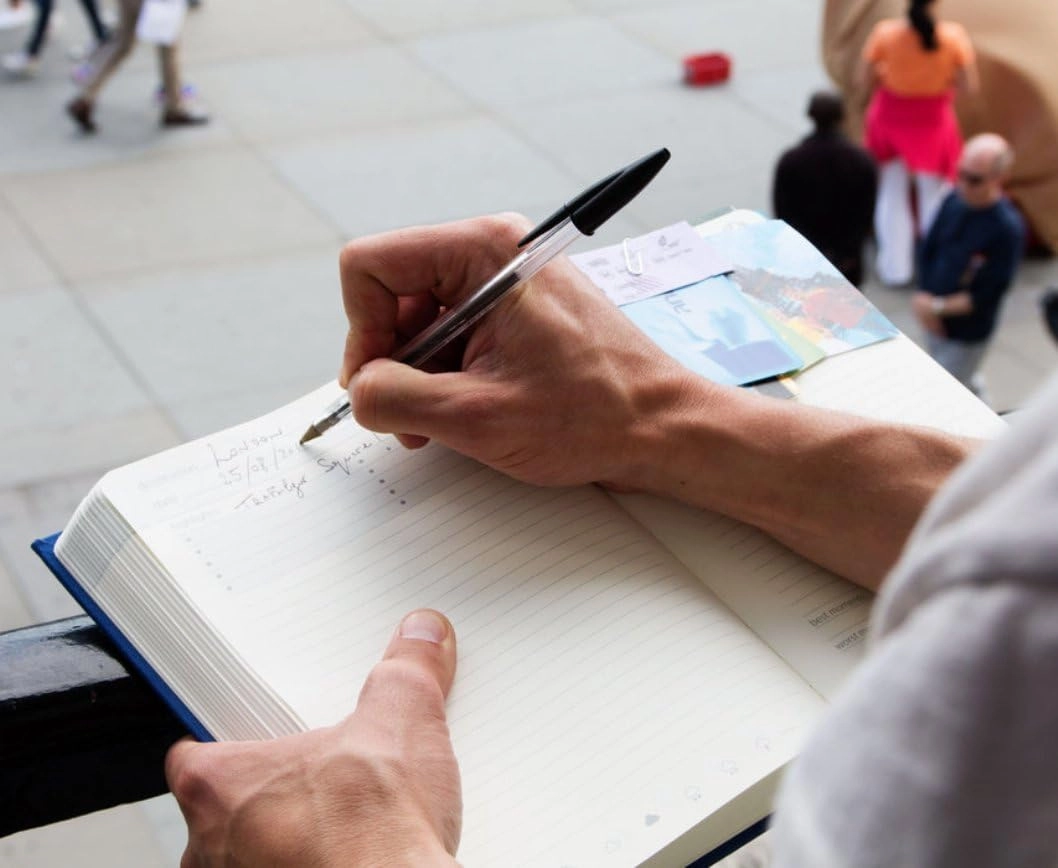 Suck UK My Travel Journal - Hardcover Organiser for Storing Memories, Places, Vacations and Trips