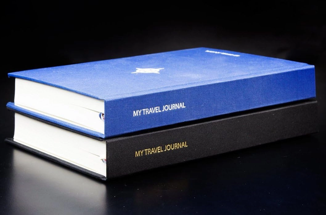Suck UK My Travel Journal - Hardcover Organiser for Storing Memories, Places, Vacations and Trips