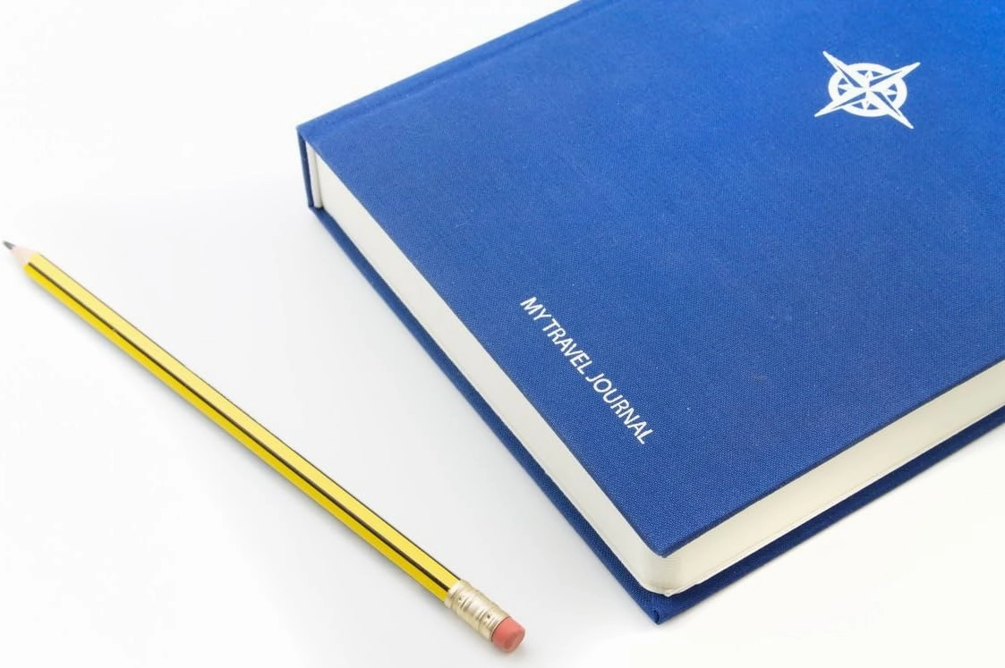 Suck UK My Travel Journal - Hardcover Organiser for Storing Memories, Places, Vacations and Trips