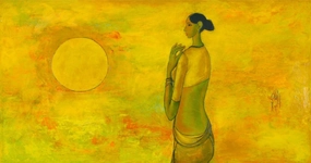 Sunrise - B Prabha - Indian Art Painting - Posters