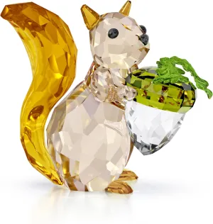 Swarovski Idyllia Squirrel and Acorn