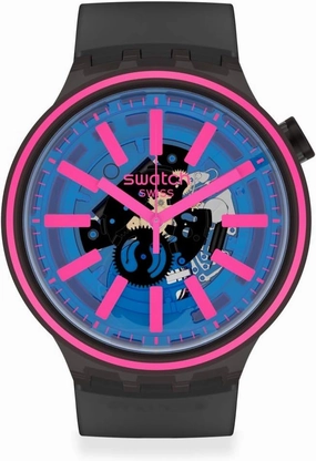 Swatch BIG BOLD Swiss Quartz Silicone Strap