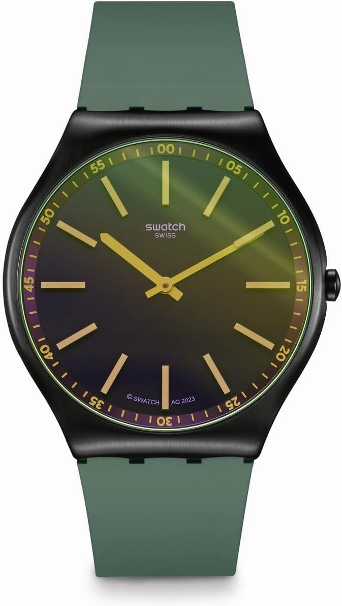 Swatch Casual Watch Green Quartz Stainless Steel GREEN VISION
