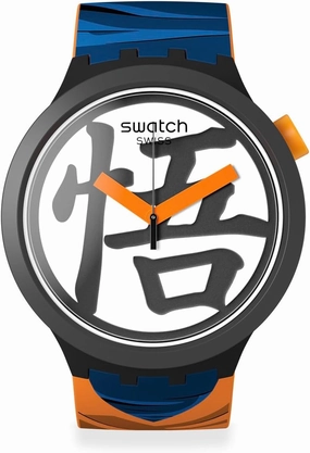 Swatch GOKU X SWATCH Unisex Watch (Model: SB01Z101)