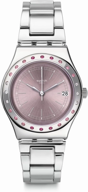Swatch PINKAROUND Unisex Watch (Model: YLS455G)