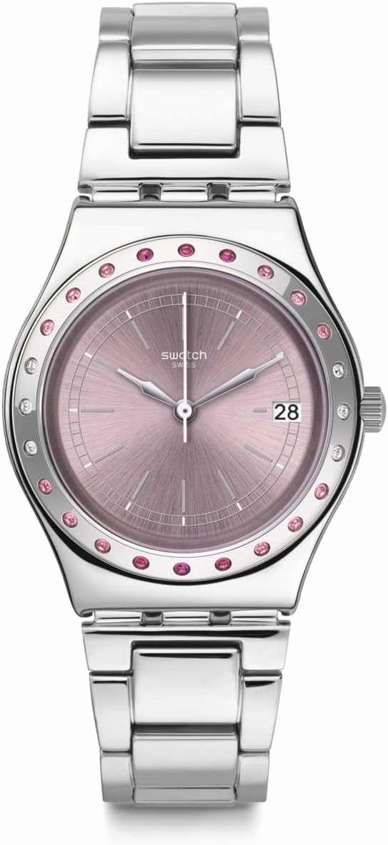 Swatch PINKAROUND Unisex Watch (Model: YLS455G)