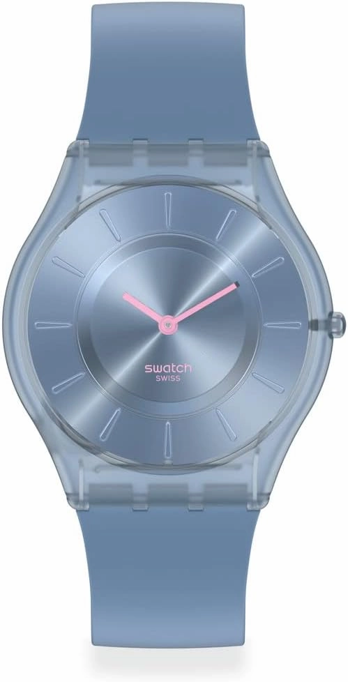 Swatch Skin Classic BIOSOURCED Denim Blue Quartz Watch
