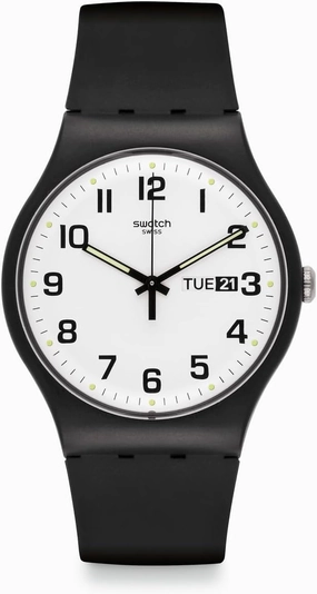 Swatch TWICE AGAIN Unisex Watch (Model: SO29B703)
