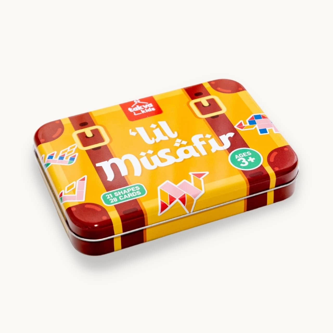 TAKVA Little Musafir Puzzle Set for Muslim Kids and Children - Educational Toy (Arabic Alphabet)